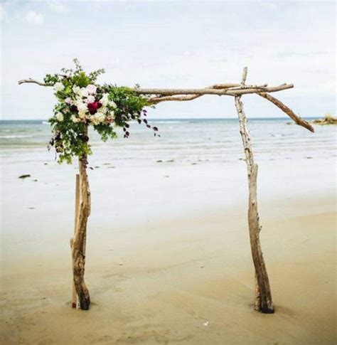 I Made My Own Diy Driftwood Arch Offbeat Bride Offbeat Wed