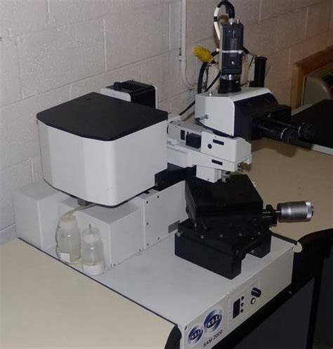 Atomic Force Microscope Scanning Acoustic Microscope Vario Ii