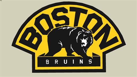Boston Bruins Alternate Logo 20072008 Present 3d
