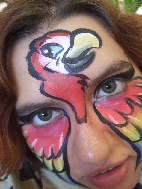 Parrot Face Paint By Bananafairy59 On Deviantart In 2023 Face