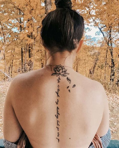 20 beautiful spine tattoo quotes with meaningful messages