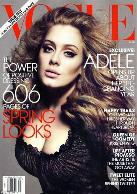 Adele S Us Vogue Photoshoot The Supermassive Black Hole