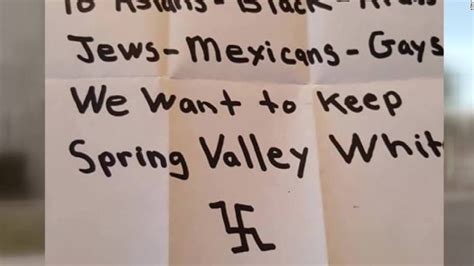 Racist Letters Sent To Neighbors Signed With Swastika Cnn Video