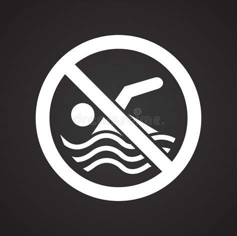 No Swimming Allowed Sign Stock Illustrations 170 No Swimming Allowed