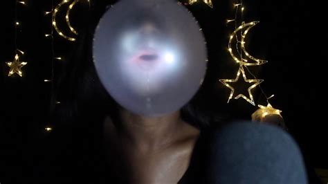asmr blowing spit in bubbles chewing dubble bubble youtube
