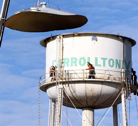 Carrollton Water Tower Razed River County News