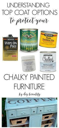Do not use a nylon brush, or the varnish may dry. Top Coat Protection Options for Chalky Painted Furniture ...