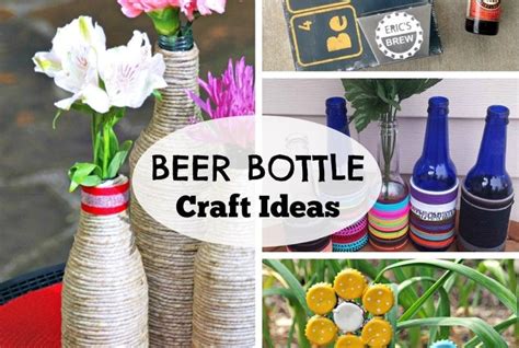 Beer Bottle Craft Ideas Beer Bottle Crafts Beer Bottle Diy Bottle