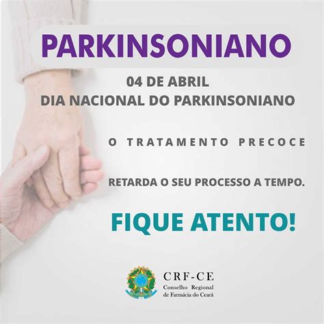 Dia Mundial De Conscientização Da Doença De Parkinson Crf Ce