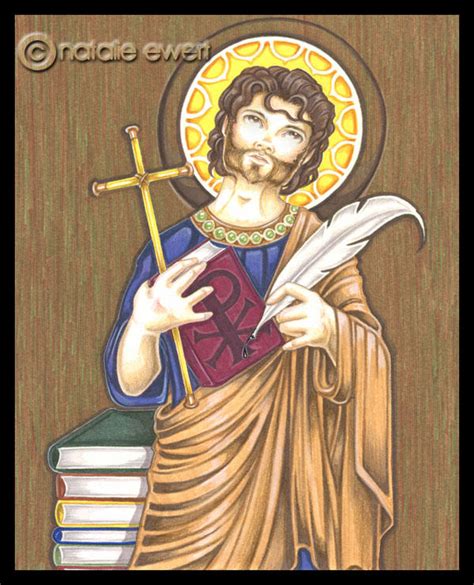 St Justin Martyr Icon By Natamon On Deviantart