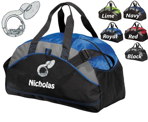 Personalized Kids Duffel Bag Sousaphone Design Gym Bag Etsy
