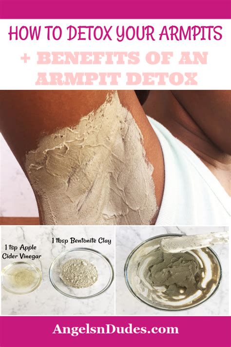 How To Detox Your Armpits Benefits Of An Armpit Detox With Images