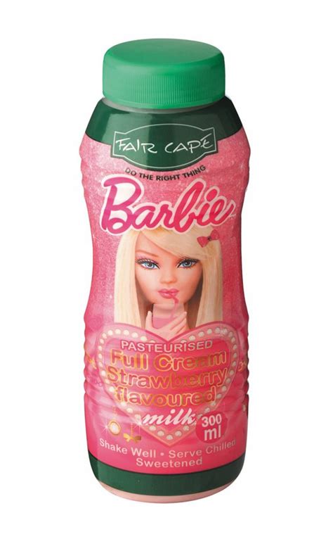 Barbie Strawberry Milk 300ml Fair Cape Dairies