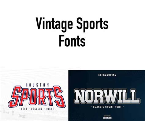 15 Vintage Sports Fonts For All Design Purposes 2023