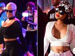 Blac Chyna Twerks It Out With Amber Rose In Trinidad Daily Mail Online