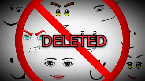 Roblox Deleted Faces Lol Youtube