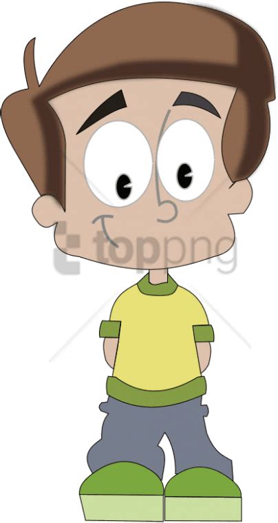 Free Png Confused Kid Png Png Image With Transparent Cartoon Boy