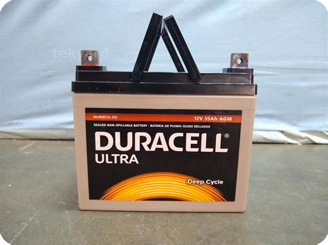 Tekyard Llc 210722 Duracell Ultra Durdc12 35 Deep Cycle Battery