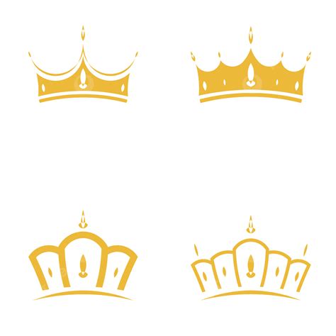 King Queen Crown Vector Hd Png Images Creative King Queen Crown Crown