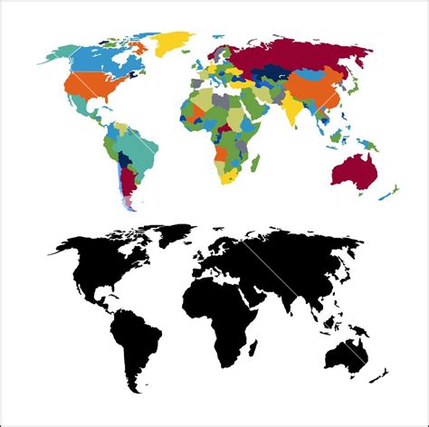 World Map Stock Image