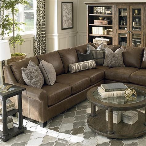 We have a list of long narrow living rooms for you so that you will get ideas on how to decorate it through the pictures from the list. American Casual Ellery Large L-Shaped Sectional in 2019 ...