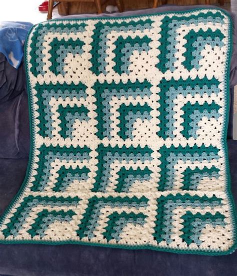 Modern Mitered Granny Square Pattern By Sue Rivers Hexagon Crochet Pattern Crochet Square