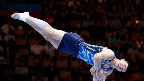 gymnastics world cup 2023 in cairo illia kovtun takes two medals on first day of series finale