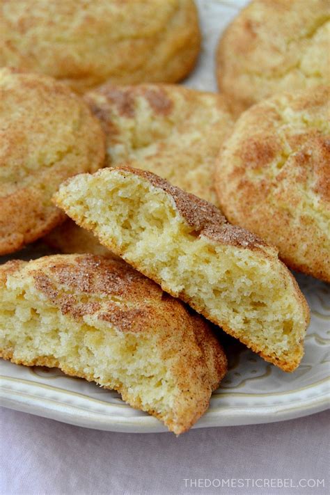 They're the best snickerdoodles we know how to make. The Best Soft & Chewy Snickerdoodles | The Domestic Rebel