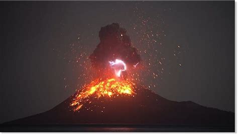 Indonesian Volcano Krakatau Erupts Spewing 14 Kilometres Of Ash Into
