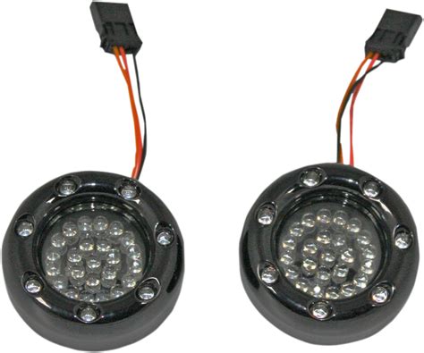 Kostenlose lieferung für viele artikel! Custom Dynamics Black Red LED Smoke Lens JAE Rear Turn ...