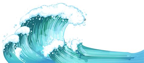 Sea waves clipart - Clipartix png image
