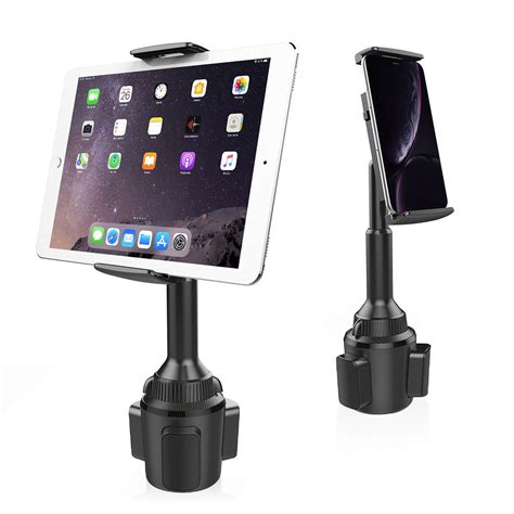 Apps2car 2 In 1 Adjustable Ipad And Tablet Mount Cup Tablet Holder For