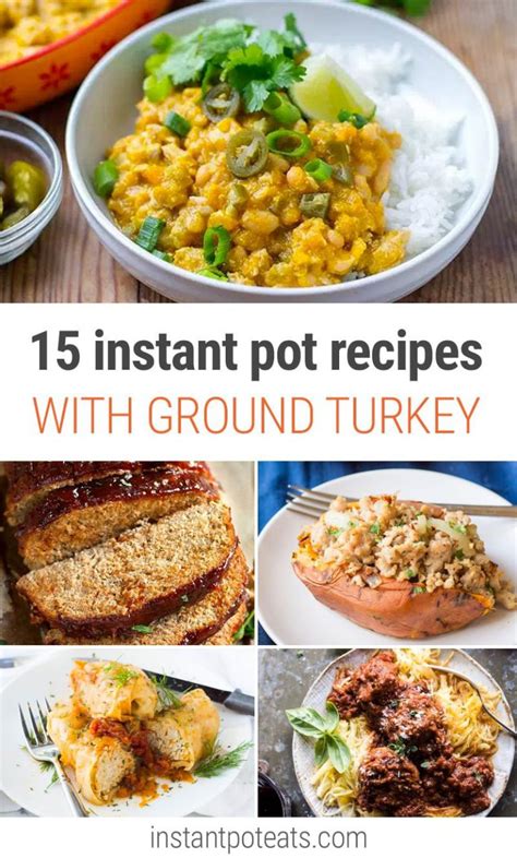 Place turkey, skin side down, in pot. 15+ Instant Pot Ground Turkey Recipes (Healthy & Delicious)