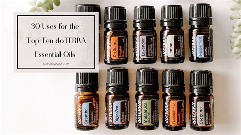 Uses For The Top Doterra Essential Oils