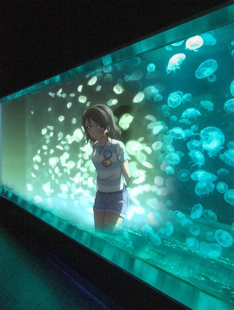 Yous Jellyfish Tank Celebrating One Year Of Koi Ni Naritai Aquarium