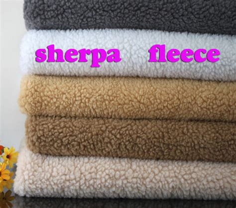 Sherpa Fleece Lamb Fur Fabric Berber Fleece Fabric Lining Fabric In Fabric From Home And Garden