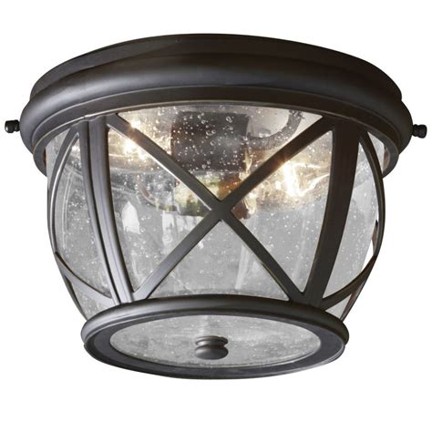 Featured sales new arrivals clearance lighting advice. Shop allen + roth Castine 10.9-in W Rubbed Bronze Outdoor ...