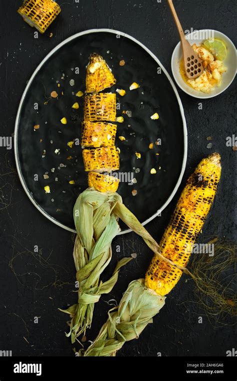 Indian Corn On The Cob High Resolution Stock Photography And Images Alamy