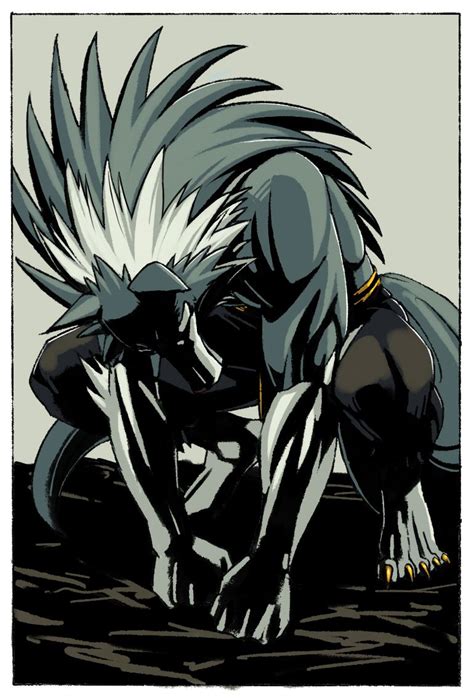 Jon Talbain By Inubiko On Deviantart Werewolf Anime Character Design