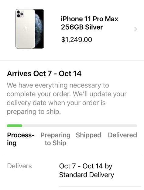 Iphone 11 Pre Order Statuses Begin Shifting To Preparing To Ship