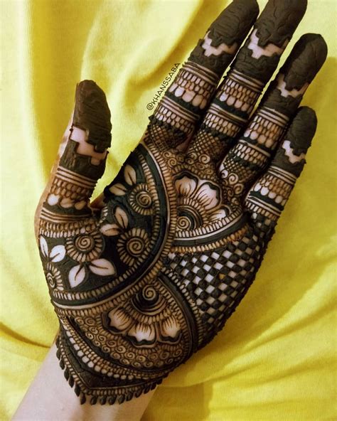 Stylish Mehndi Design On Instagram Henna Designs By Khanssaba Henna
