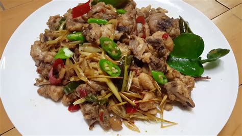ឆាក្តៅសាច់មាន់ Cambodian Stir Fried Spicy Chicken Youtube