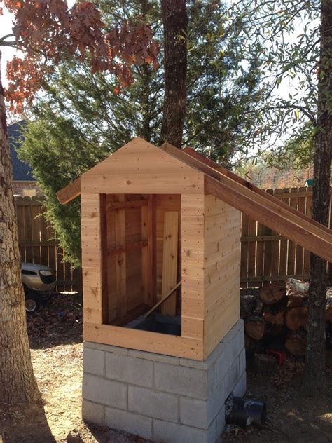 Smoking any kind of meat and fish is a thrill! Cedar Smokehouse Construction DIY Project