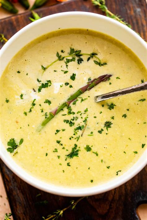 Easy Cream Of Asparagus Soup Easy Weeknight Recipes