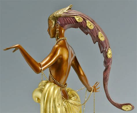 Erte Romain De Tirtoff Russian French 1892 1990 Escultura En