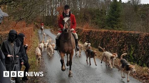 fox hunt meets for final time after 250 years bbc news