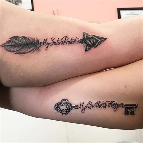 23 Awesome Brother And Sister Tattoos To Show Your Bond Page 2 Of 2