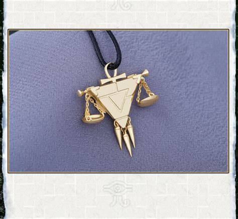 Yu Gi Oh Millenium Wisdom Egypt Pyramid S925 Silver Necklace Pendant