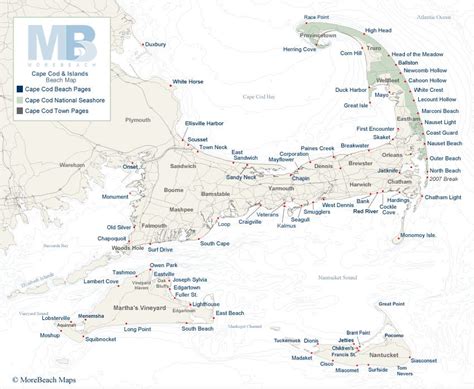 Map Of Cape Cod Towns