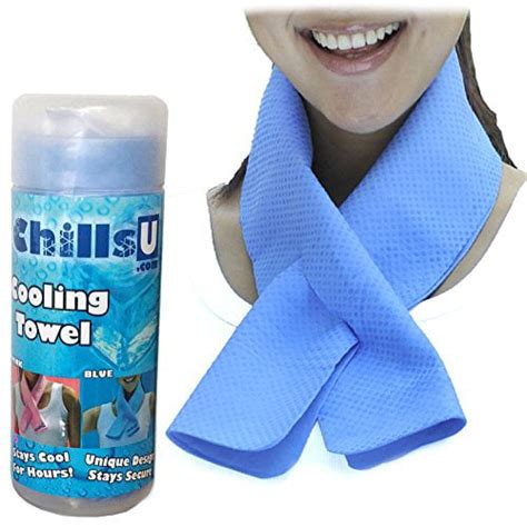 Chillsu Cooling Towel Cool Gym Workout Sports Neck Or Head Towel